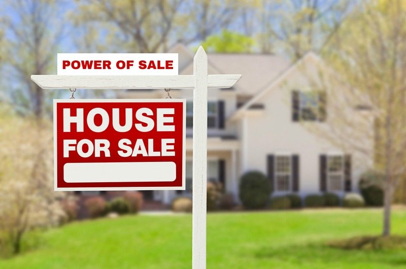 What is the difference between power of sale and foreclosure?